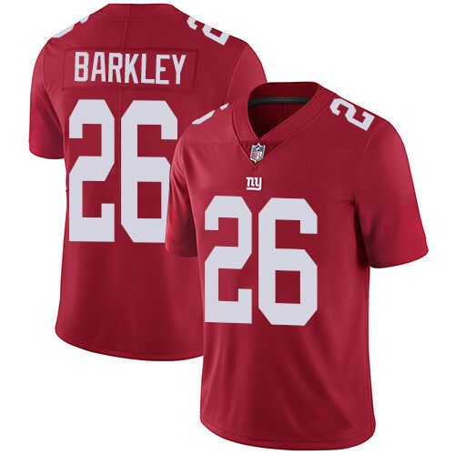 NFL Football Jersey New York Giants Giants 26 BARKLEY Second Generation