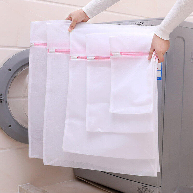 Túi giặt lưới polyester đồ sắp xếp gia dụng thô Net giỏ đựng đồ giặt túi giặt đồ cho máy giặt túi áo ngực lưới