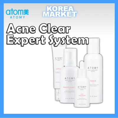 【Atomy】Acne Clear Expert System/ Foam Cleanser/ Toner/ Spot Solution/ Serum