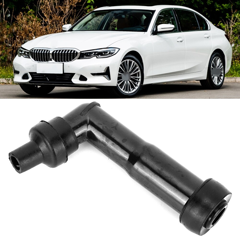 Spark Plug Cap Rubber Resistor Spark Plug Cap for 0.4 - 0.5in Threaded Spark Plug for Motorcycle Spark Plug