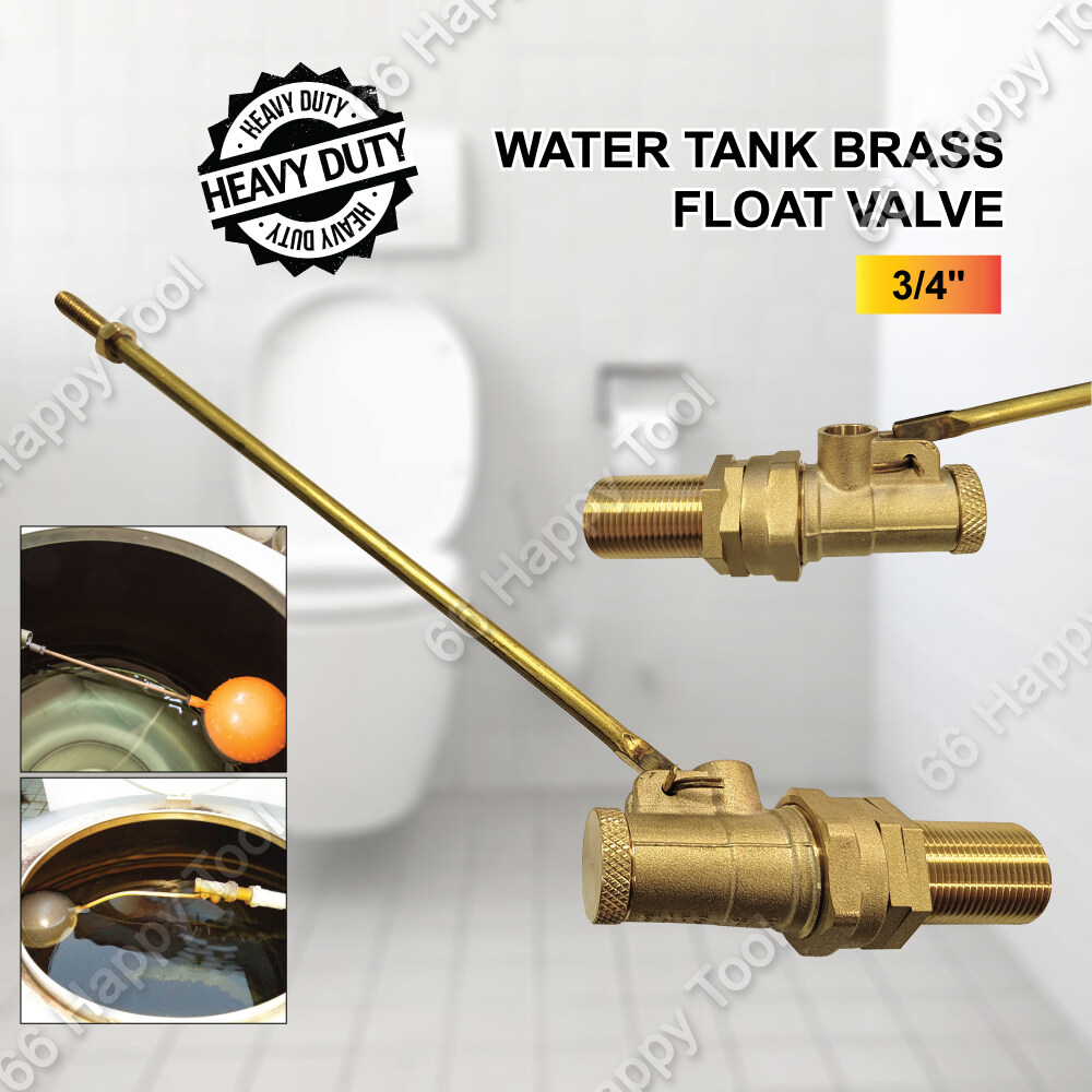 Sofia 3/4" Water Tank Brass Float Valve Toilet Cistern Heavy Duty