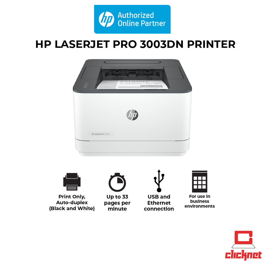 HP LASERJET PRO 3003DN/3003DW PRINTER | Lazada