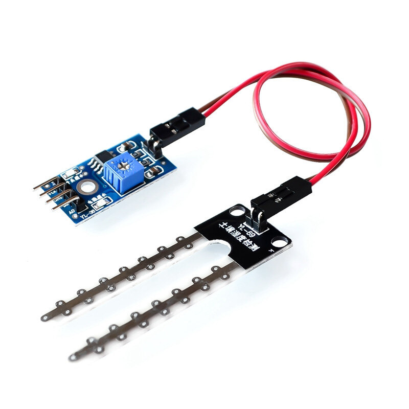 LM393 Cảm Biến Độ Ẩm Đất Điện Dung Mô-đun Cảm Biến Độ Ẩm Máy Đo Độ Ẩm Phát Hiện Chống Ăn Mòn DIY Điện Tử Cho Arduino