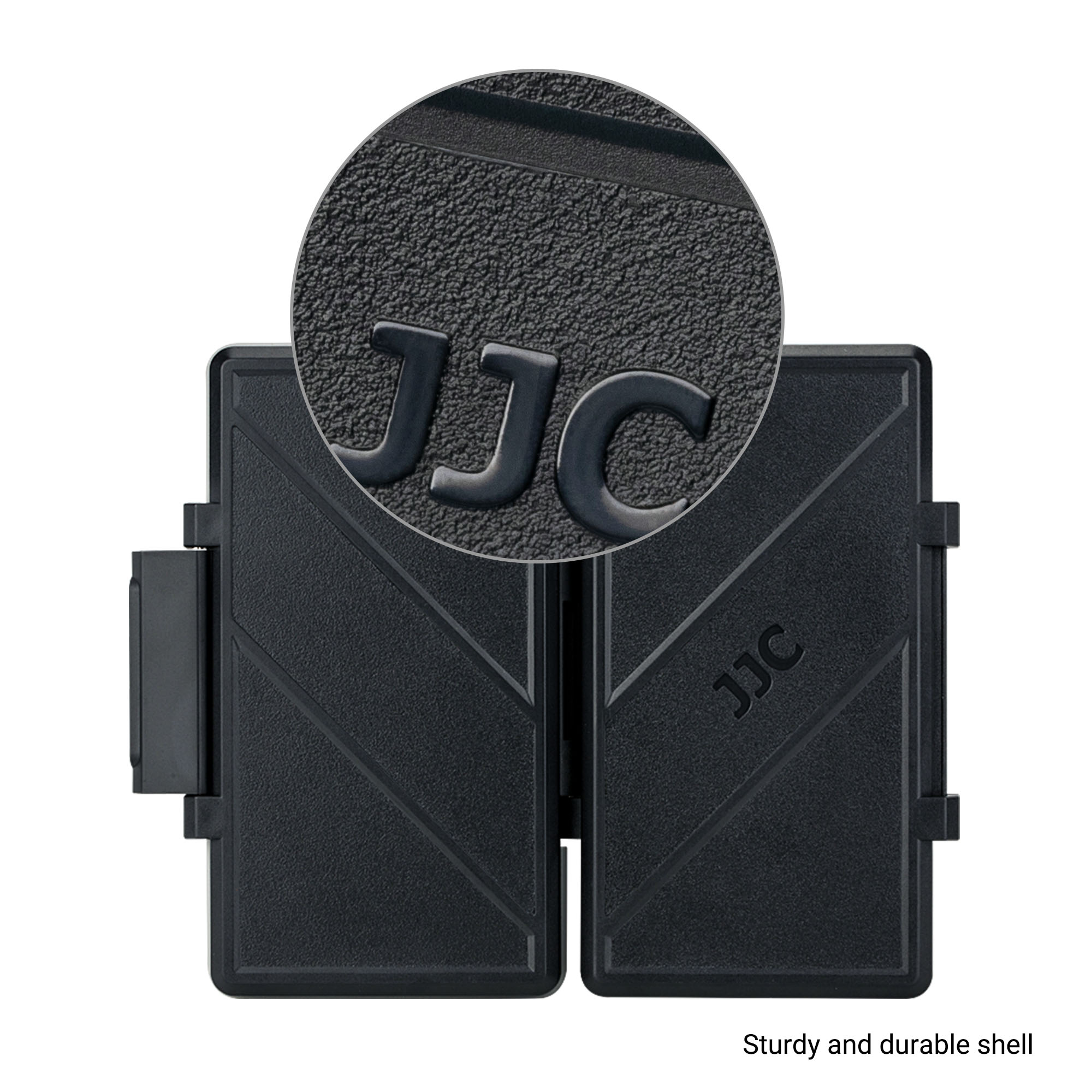 Hộp đựng thẻ nhớ SD SDHC SDXC chống thấm nước JJC Ngăn chứa thẻ tổ chức lưu trữ thẻ CFexpress Loại A, với miếng đệm mút Eva và có vòng đệm silicon để bảo vệ tốt
