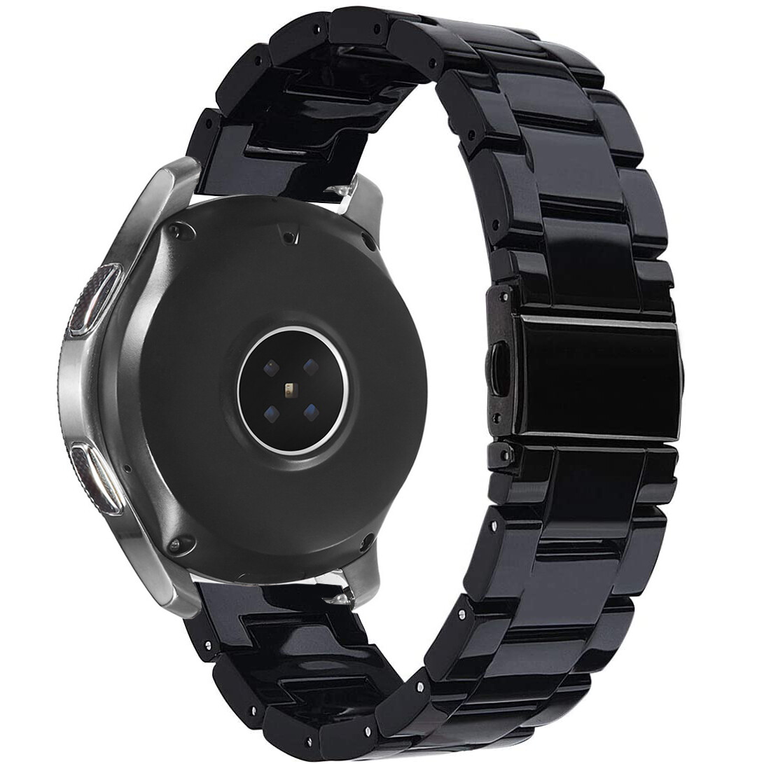 20mm transparent resin strap band for garmin vivoactive 3 /forerunner 645 245 55 158 / venu /venu sq/venu sq 2 /venu sq music /venu 2 plus smartwatch