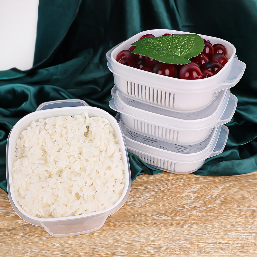 Rice Sub-packaging Box Microwave Heating Lunch Box Food Preservation Box