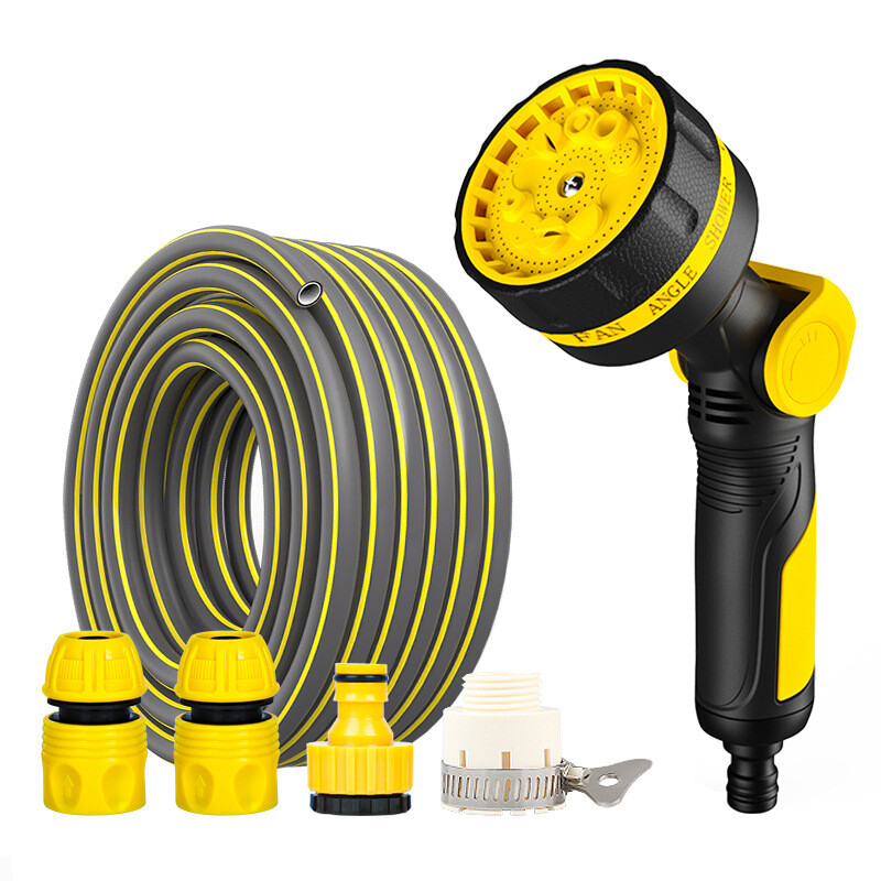 Garden irrigation system Watering set Watering sprinkler head Multi-function adjustable water intensity Watering Household water hose