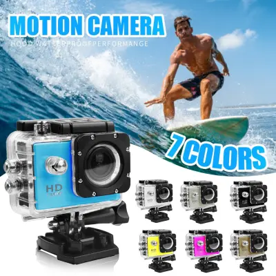 HD1080P DV Go-Pro Sports Action Recorder Camera 2.0 LCD 30M Waterproof 140º Wide-angle WIFI Mini Action Camera Extreme Diving Helmet Camera with Waterproof Case