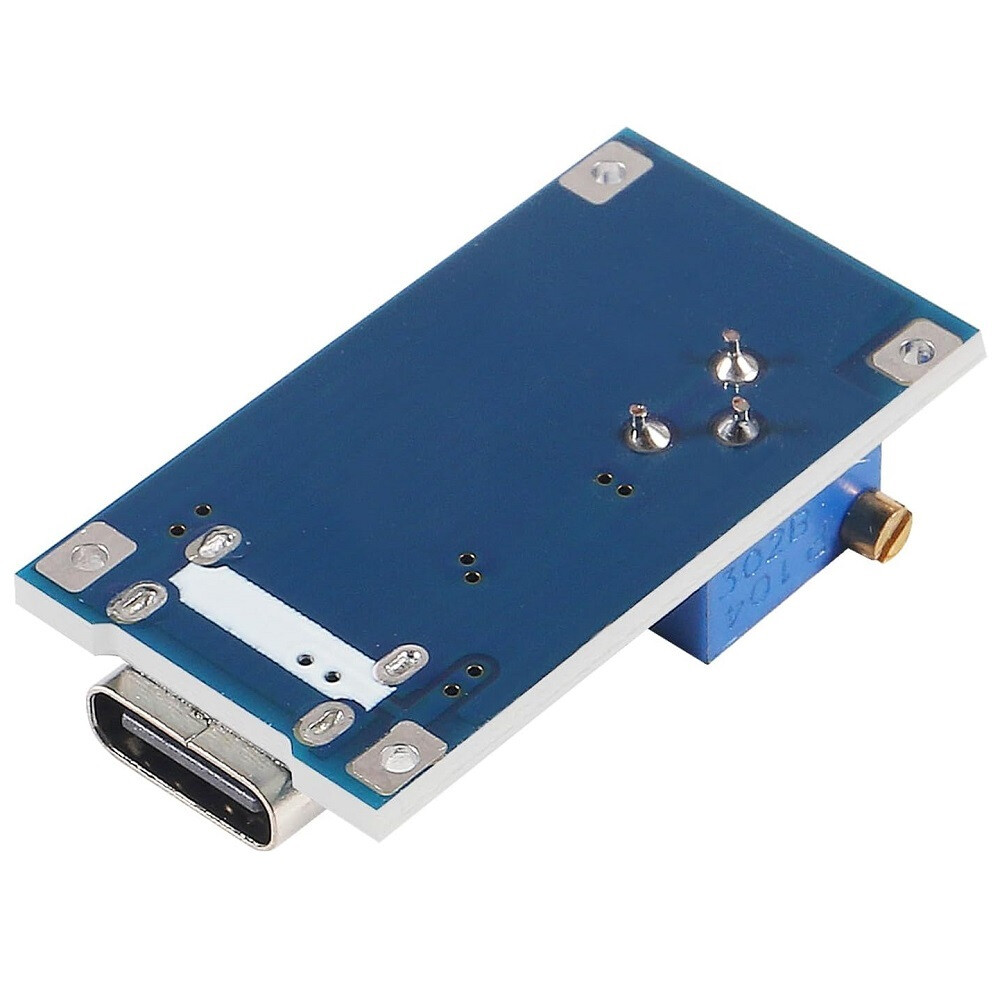 Mt3608 DC-DC 2A tăng áp có thể điều chỉnh mô-đun tăng cung cấp điện Mô đun Bộ tăng áp với Type-C USB 2V-24V đến 5V 9V 12V 28V cho Arduino