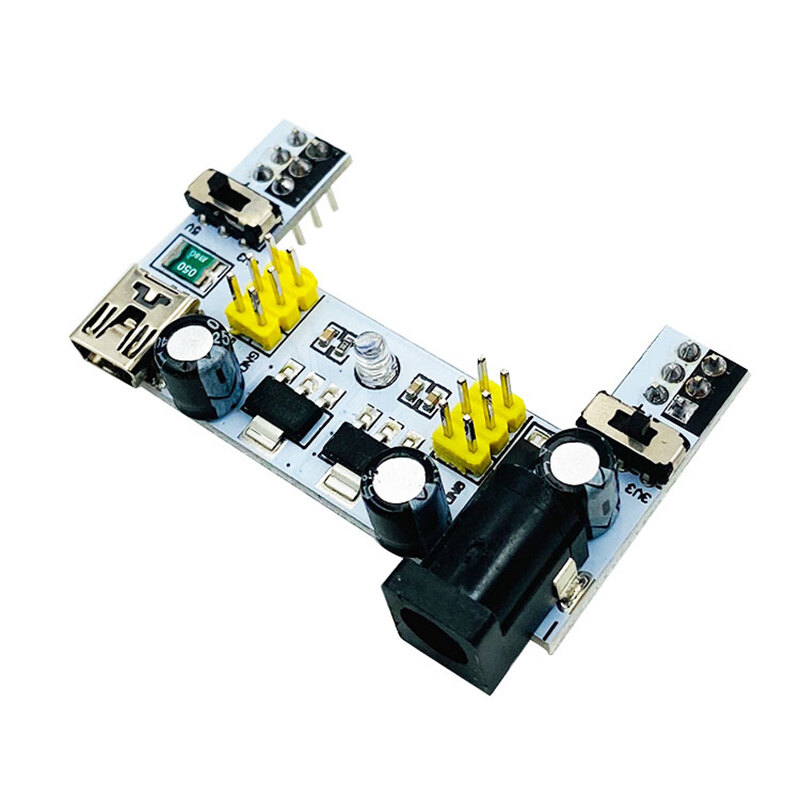 Mb102 breadboard power supply module /mb102 white breadboard dedicated power module 2-way 3.3v 5v mb-102 solderless bread board