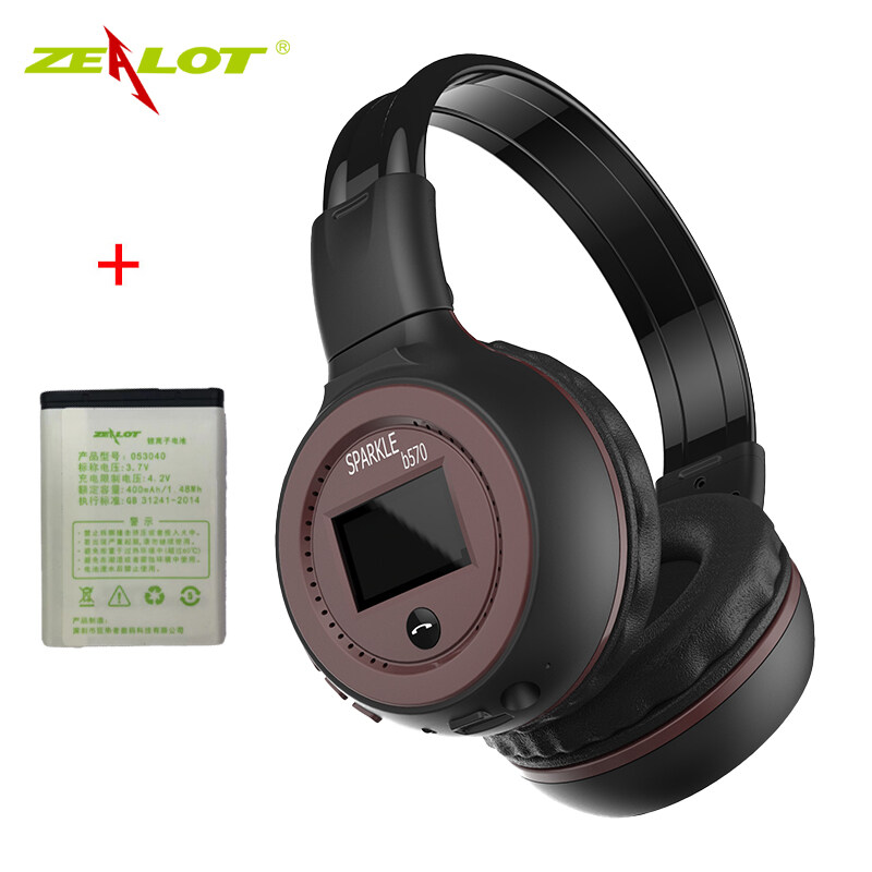 HEADPHONE ZEALOT SPARKLE B570 - ALIEXPRESS - YouTube