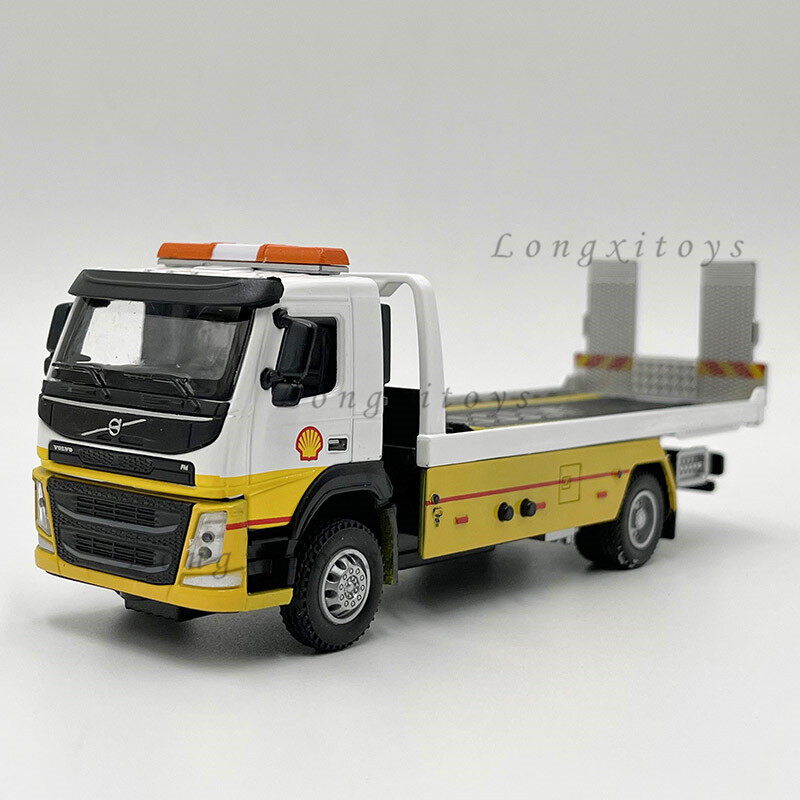 1:50 Diecast Volvo Flatbed Truck Model Toy Volvo Traffic Rescue Wrecker ...