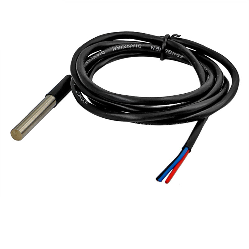 DS18b20 Stainless steel package Waterproof DS18b20 temperature probe temperature sensor 18B20 For Arduino