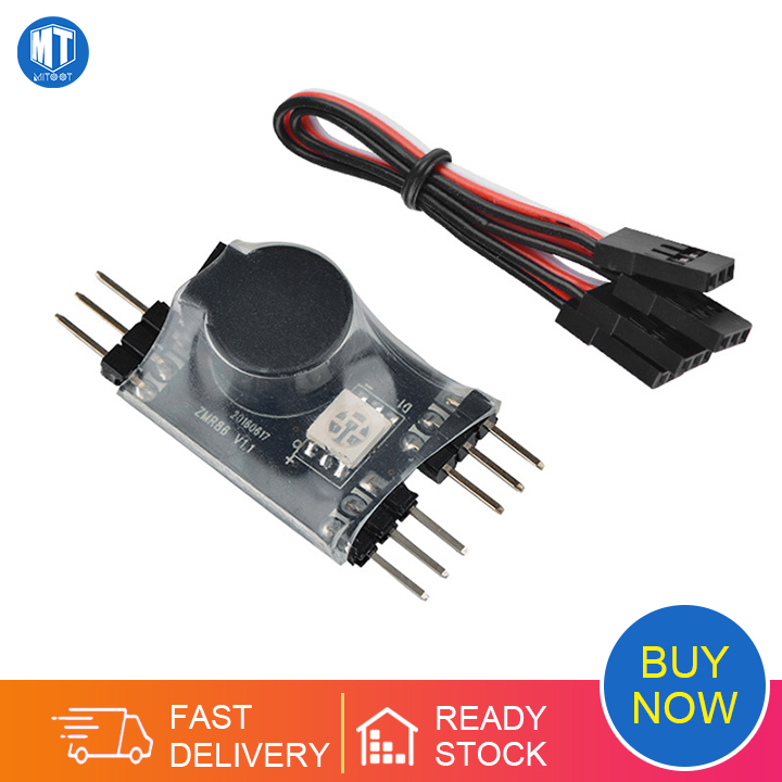 Mini Tracker Buzzer Alarm Out of Control Tracker Anti-lost Alarm and LED light Multicopter Quad Kit for RC Helicopters FPV Drones