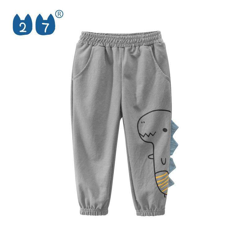 27 Quần Trẻ Em Cửa Hàng Mỏng Cho Bé Trai Bé Gái 1-8 Tuổi Kaki Co Giãn Váy Khủng Long Nhỏ Lên Dễ Thương