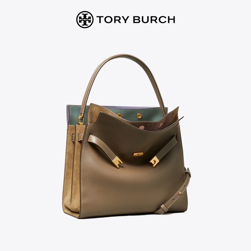 TORY BURCH LEE RADZIWILL กระเป๋าสะพายข้างผู้หญิงขนาดใหญ่ 77174 ราคา 9,086 บาท*ส่งฟรี