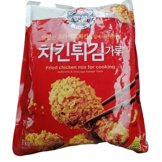 BEKSUL Korea Chicken Frying Mix 韩国进口【碧雪】 炸鸡粉 1kg Lazada