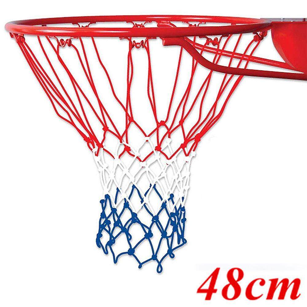 Net 1/2PCS Basketball Ring Hoop Net 18" Wall Mounted Outdoor Hanging Basket 