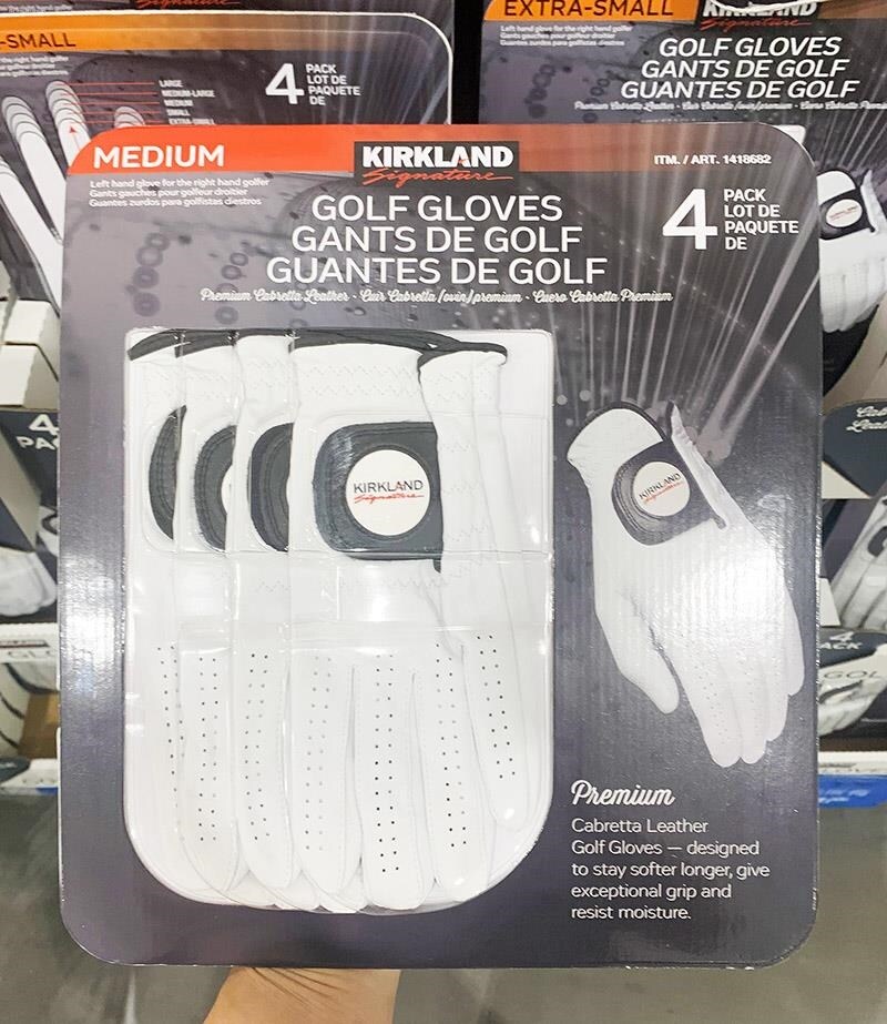Purchasing Costco Domestic 4 Packs KIRKLAND Kirkland Golf Gloves Sheepskin Size Men And Women