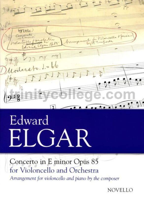 Cello Concerto in E Minor, Op.85 (Cello & Piano) Malaysia