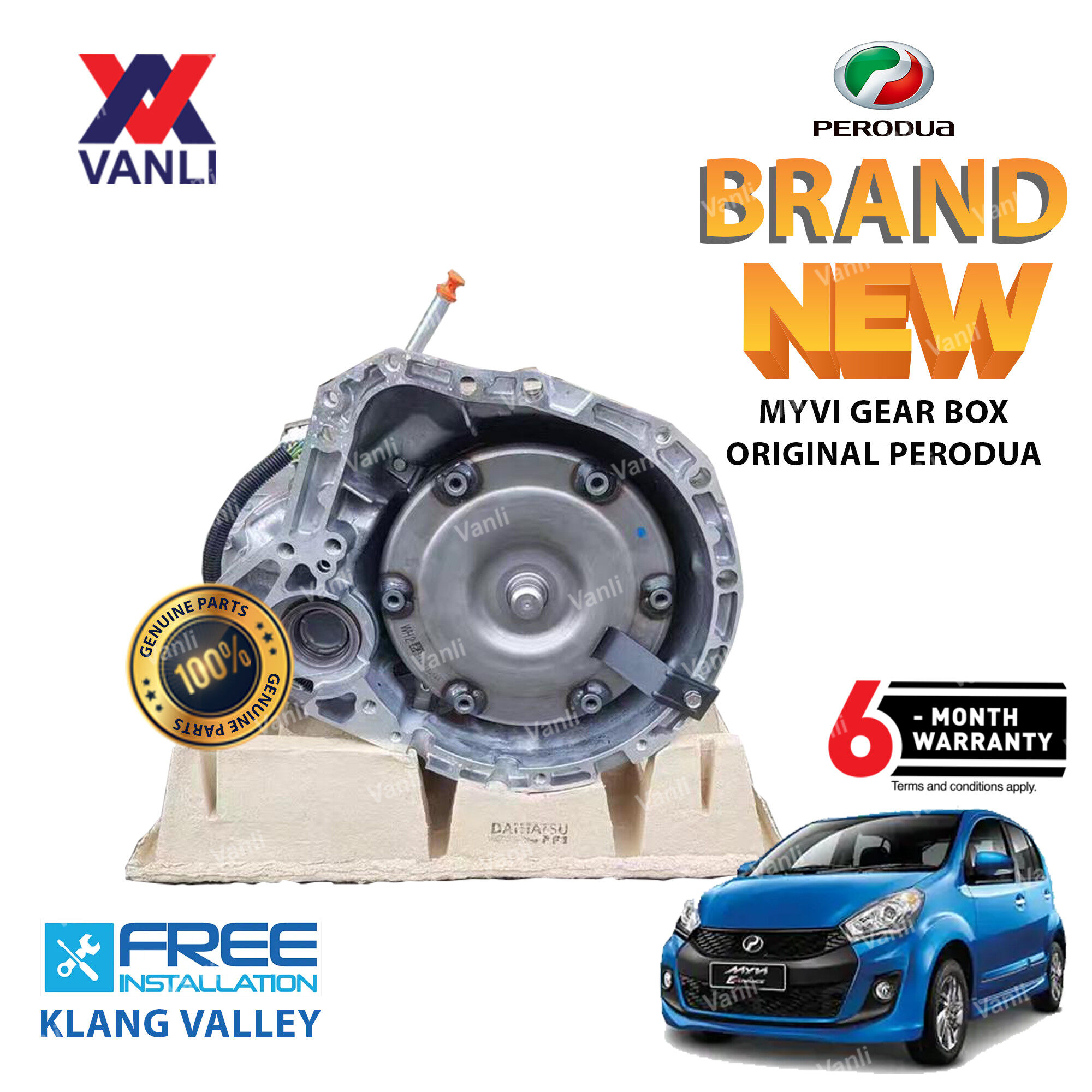 Perodua MYVI Gear Box 1.3 ( Original / Genuine ) Transaxle Assy