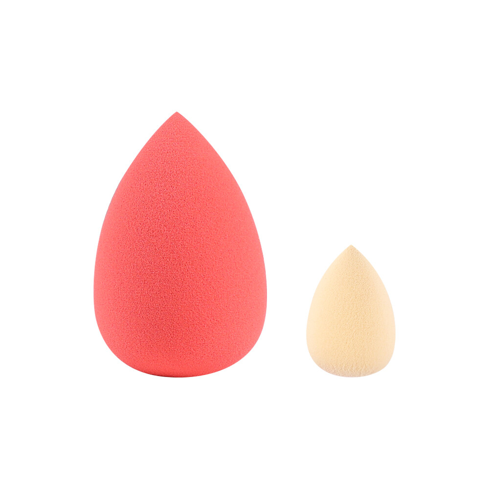 2pcs/set Women Makeup Sponge Beauty Egg Puff Foundation Powder Cream Sponges Cosmetic Puff Makeup Tool