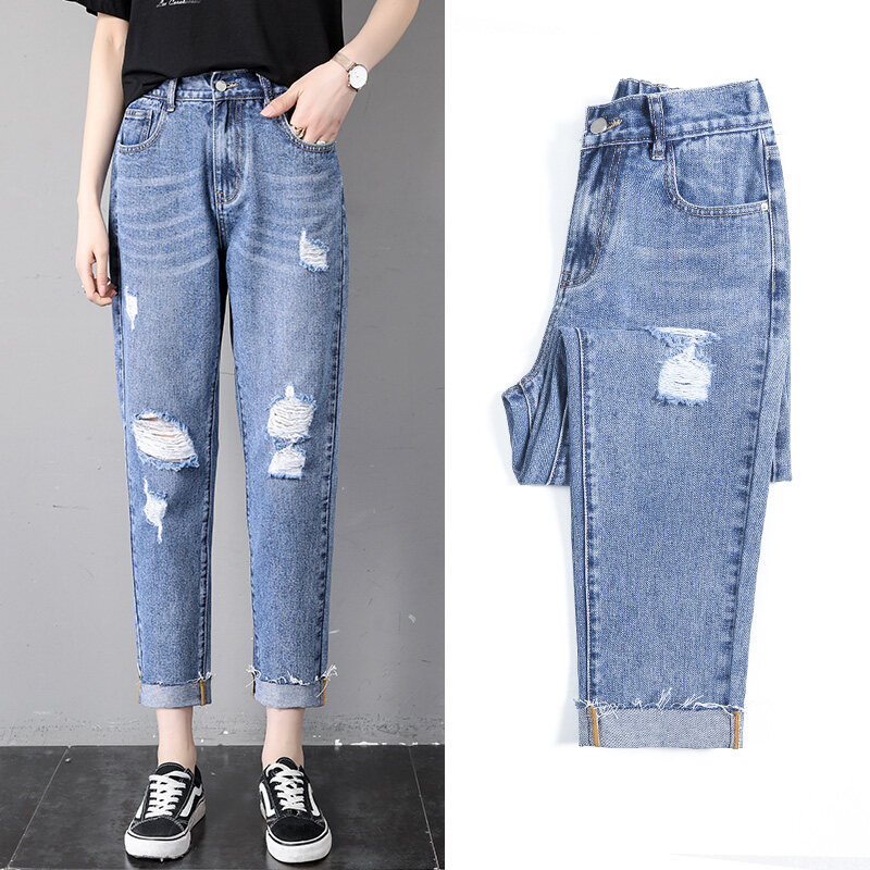 small ripped jeans