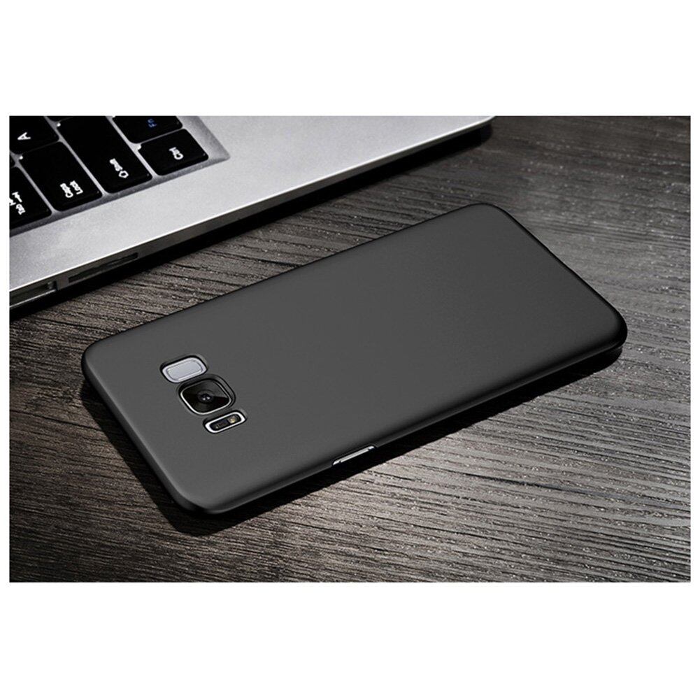 Ốp lưng for Samsung Galaxy S8 Plus Slim Fit Chống Trượt Nhựa Cứng Chống Xước(Black)