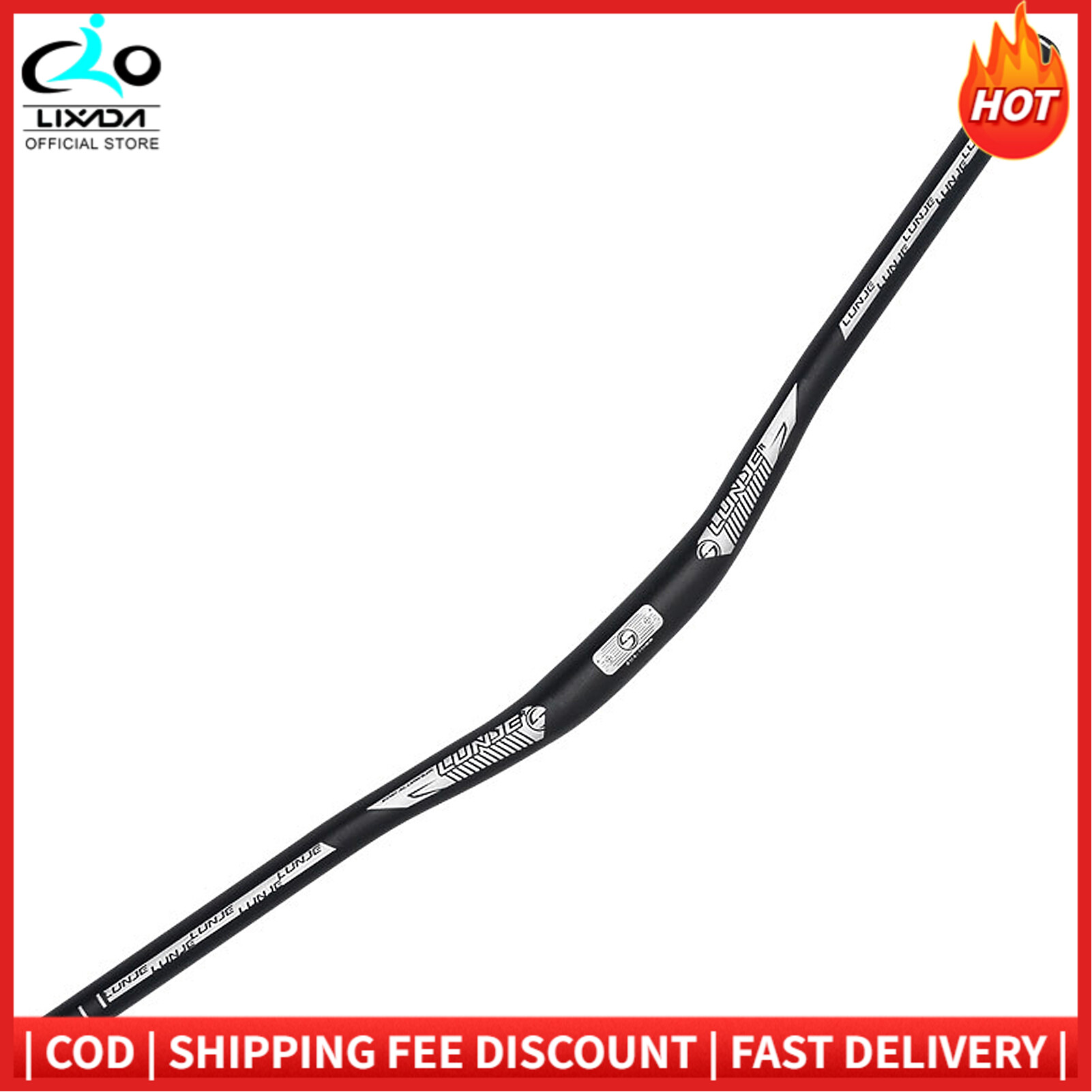 31.8x780/720mm Bicycle Handlebar Cycling Aluminium Alloy Handlebar MTB Extra Long Handlebar Riser Bar