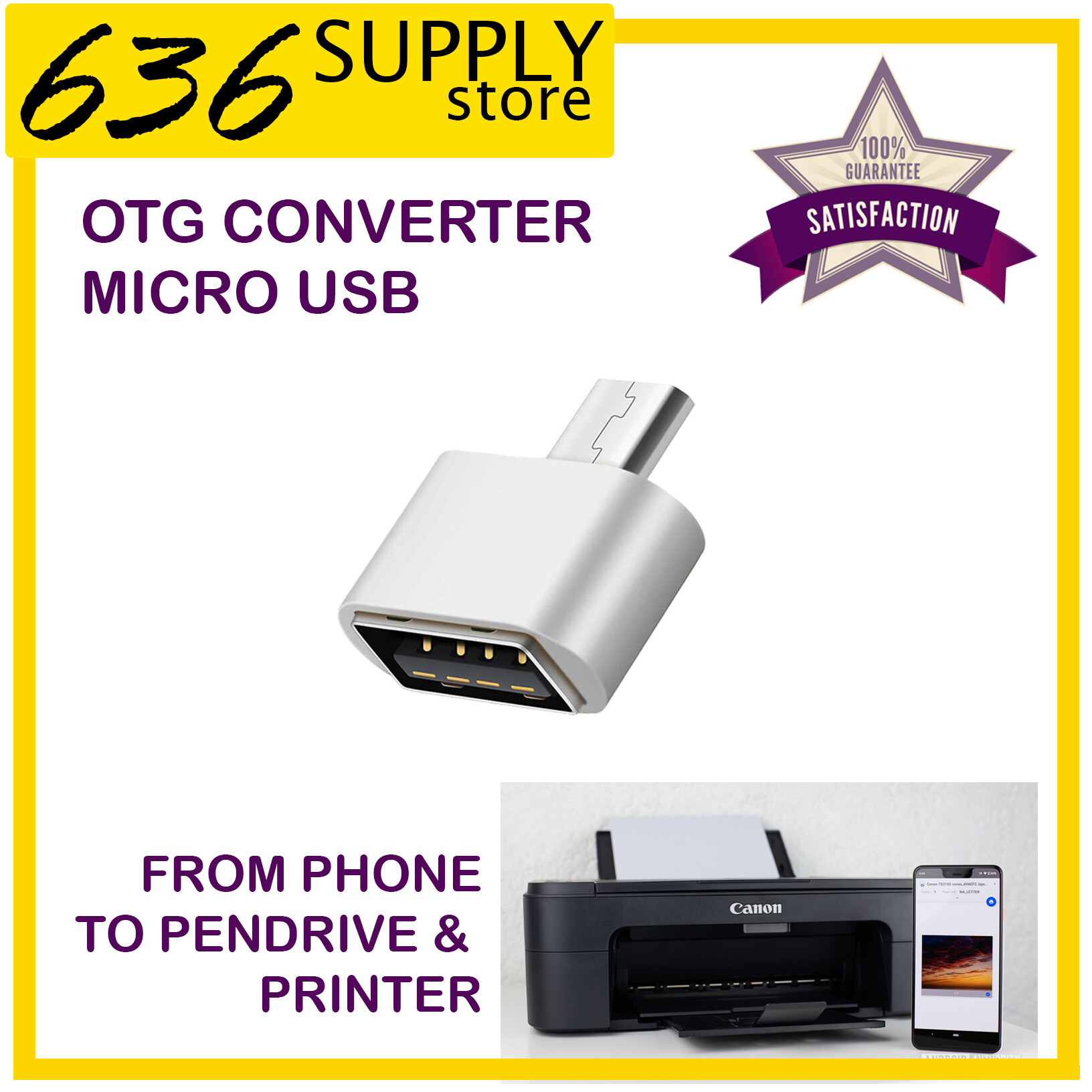 usb phone to printer