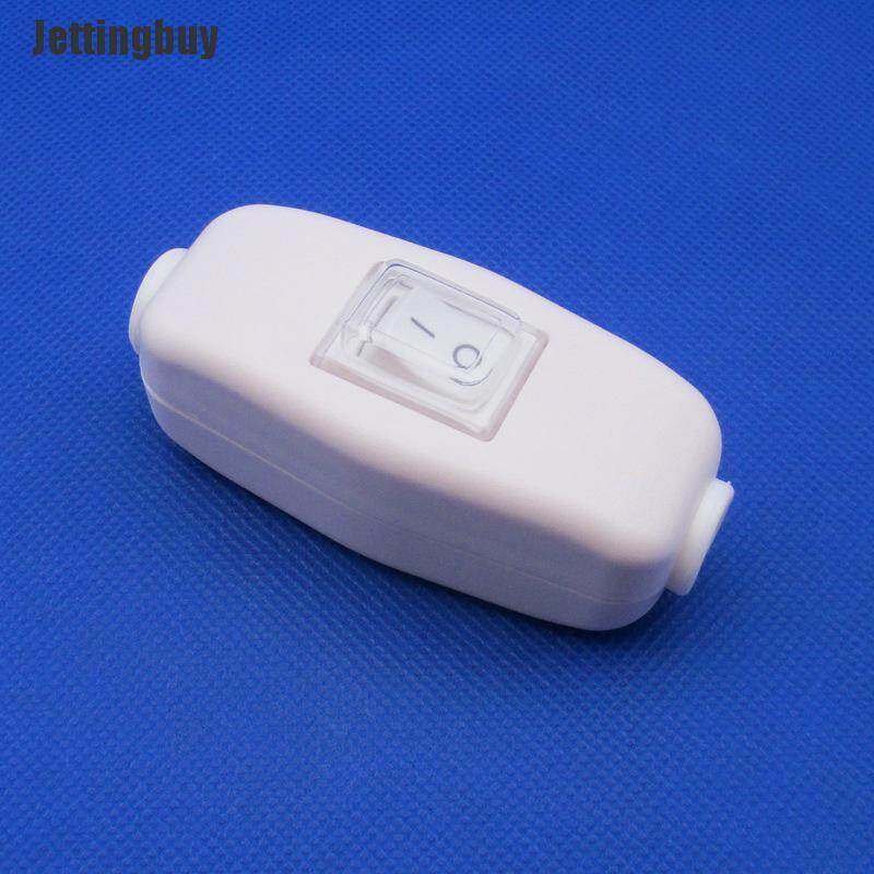 [Jettingbuy] Rocker switch Line Midway Switch Appliance Lamp Cord Cable Waterproof Switch 10A
