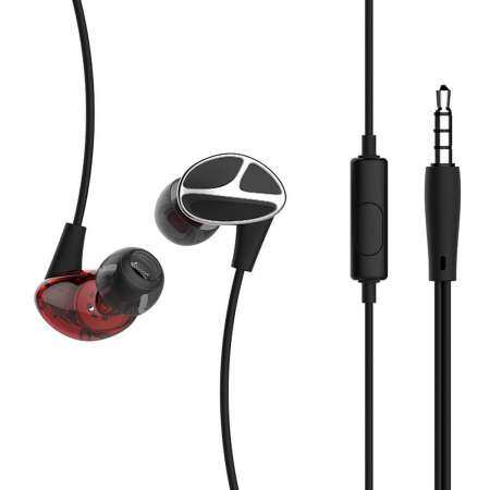 Leegoal หูฟังเกมหูฟังชนิดใส่ในหูหูฟังหูฟัง 3.5 มม. สายหูฟังเพิ่มเสียงเบส