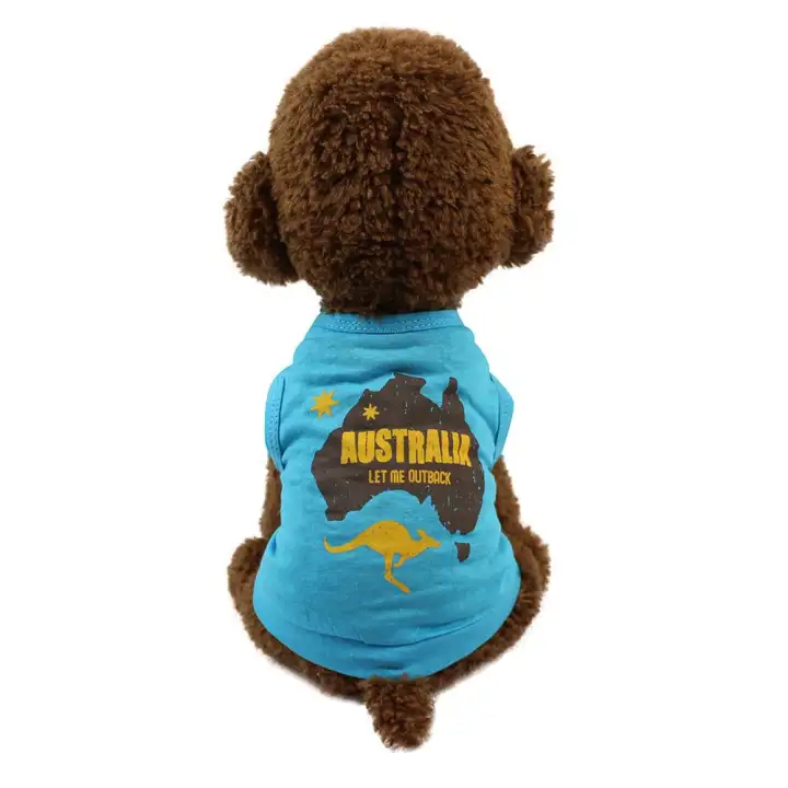 Aoeiy Gemuk Lucu Hewan Peliharaan Anjing Kucing T Shirt Pakaian