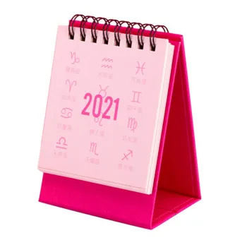Hkf Sederhana 2021 Mini Kalender Meja Pribadi Kalender Meja Kreatif Kalender Lazada Indonesia