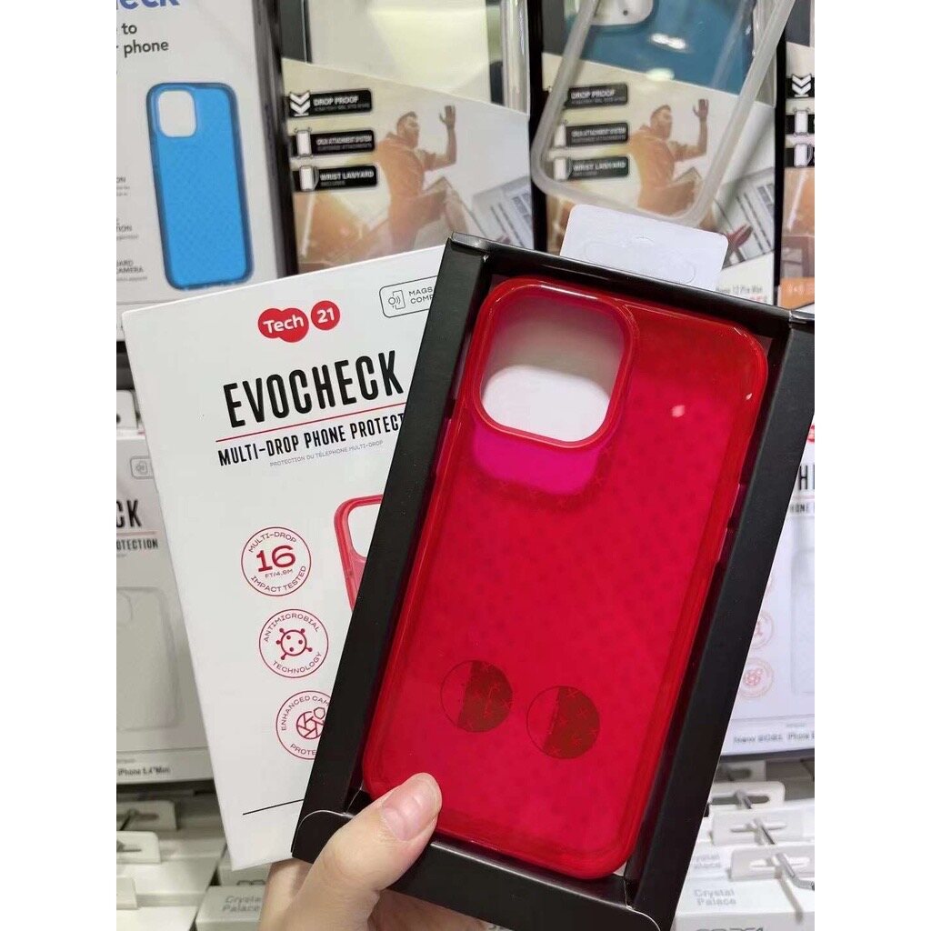 Tech21 Evo Check Case for iPhone 13 Pro max iPhone 13 iphone 13Pro high transparent shockproof phone Case Cover