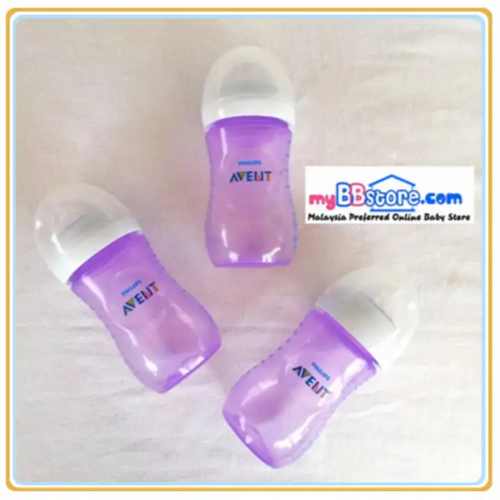 philips avent purple bottle