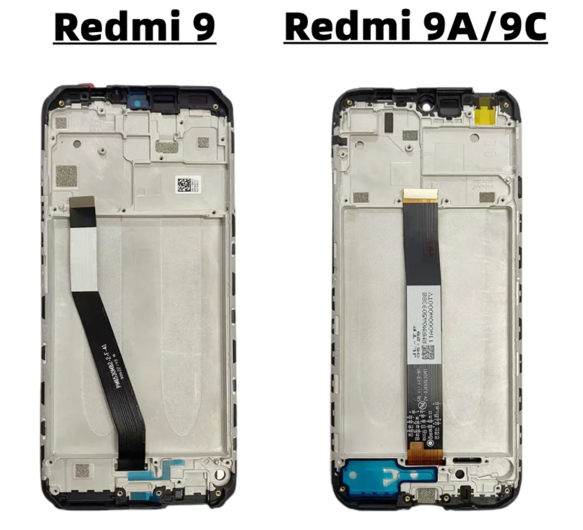 LCD gốc với khung cho Xiaomi Redmi 9 Redmi 9A/9C 1 màn hình LCD với Mặt kính màn hình cảm ứng Bộ bảng điều khiển