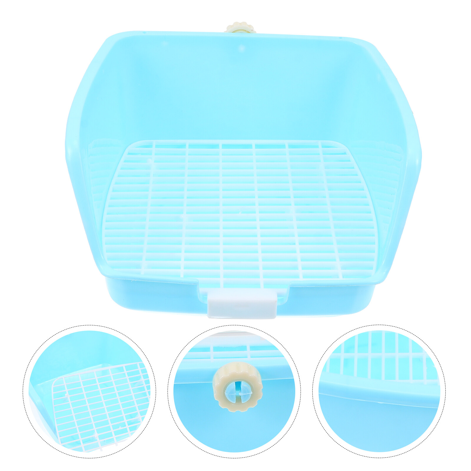 Sundom Hedgehog Potty Training Plastic Bunny Litter Box Rabbit Toilet ...