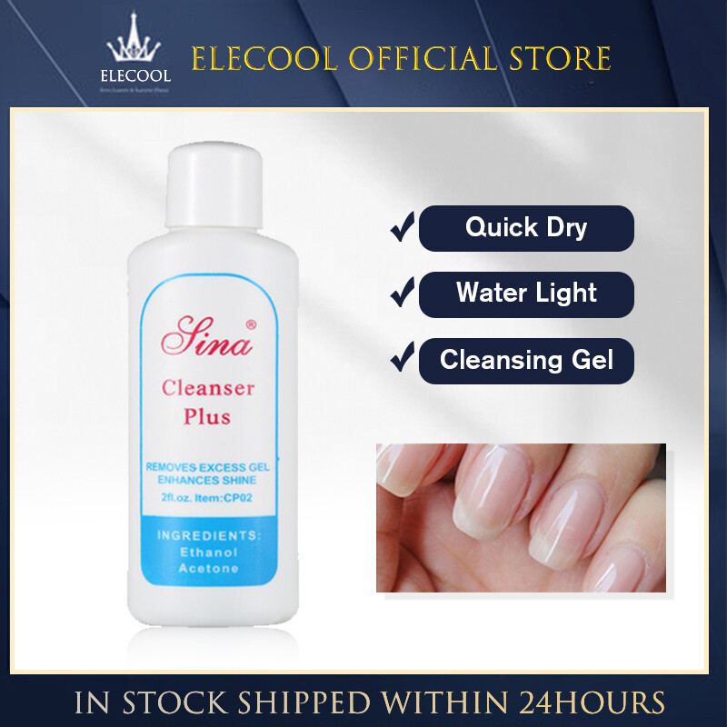 COLORKEY Nail Polish Remover 60ml Nail Gel Cleansing Quick Dry Multi-function Fast Cleaning Enhances Shine Solvent Cleaner Remove Excess Nail UV Gel Polish Surface Sticky Layer Residue