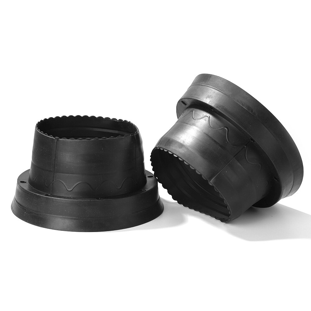 2 Cái Bọc Loa Xe Hơi Chống Nước 6,5 Inch Miếng Đệm Sừng Bằng Silicon Mềm Có Thể Gập Lại