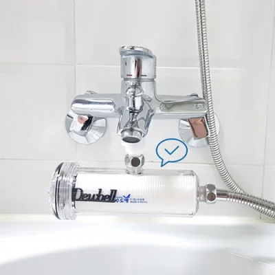 Dewbell f15 Water Filter System - Shower Line With High Grade Type Refill