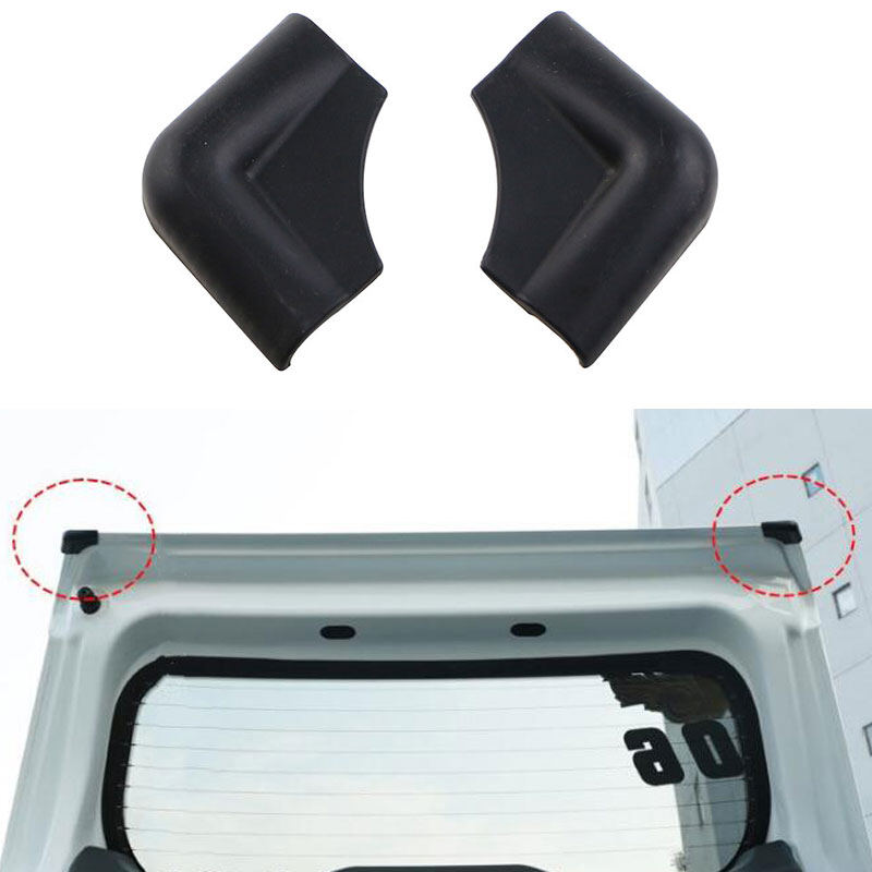 2Pcs ABS Car Rear Trunk Tail Door Angle Protective Cover Anti-collision Case for Ford Ecosport 2013-2021 Accessories