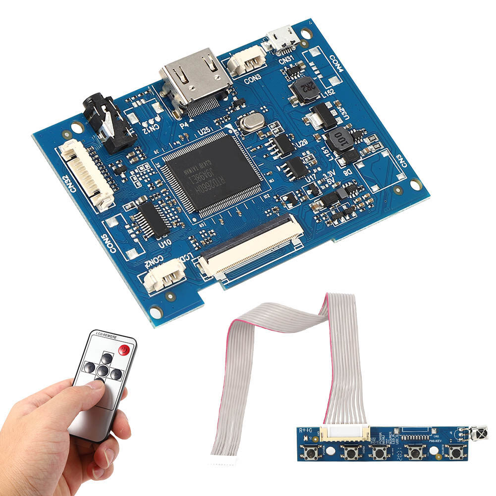 Controller Board, Liquid Screen LCD Module Shield, Long Service Life Backlight Industrial Flat Panels for Industrial Display Screens