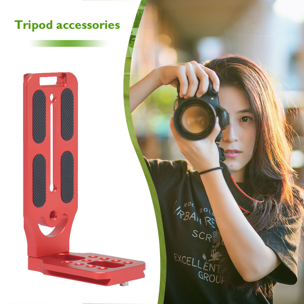 Giá Đỡ Ba Chân Dạng Tấm L Cho Máy Ảnh DSLR Tháo Nhanh Giá Đỡ Chụp Dọc Gắn Đầu