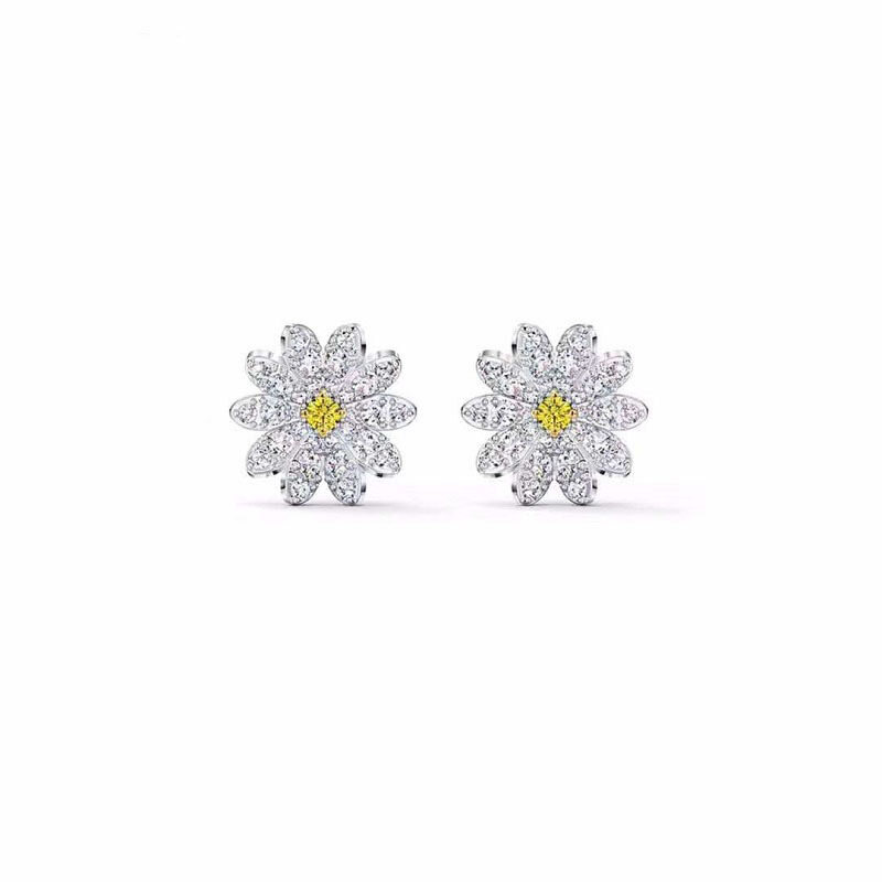 Sweet Daisy Stud Earring Flowery Temperament Girls Earrings