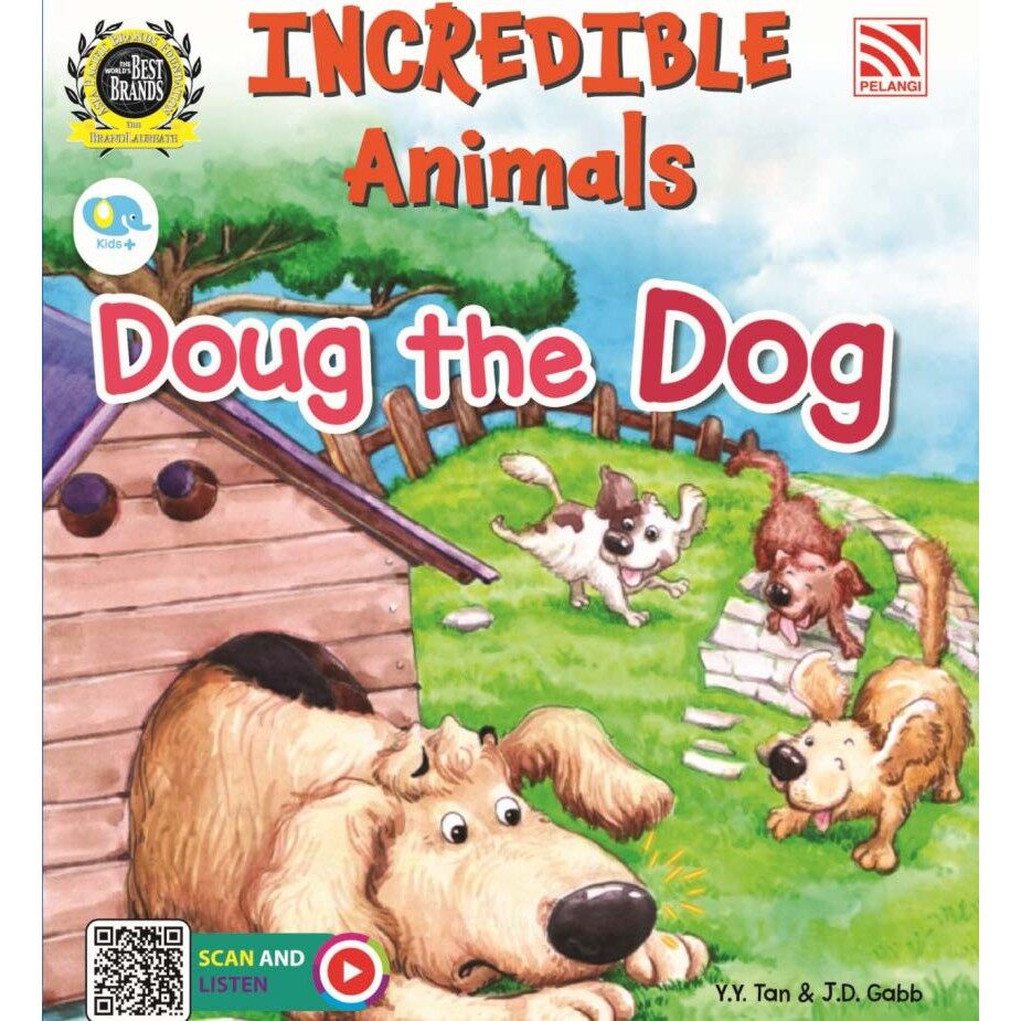 英文绘本 英文图书 INCREDIBLE ANIMALS DOUG THE DOG SALLY THE SPIDER BETSY THE ...