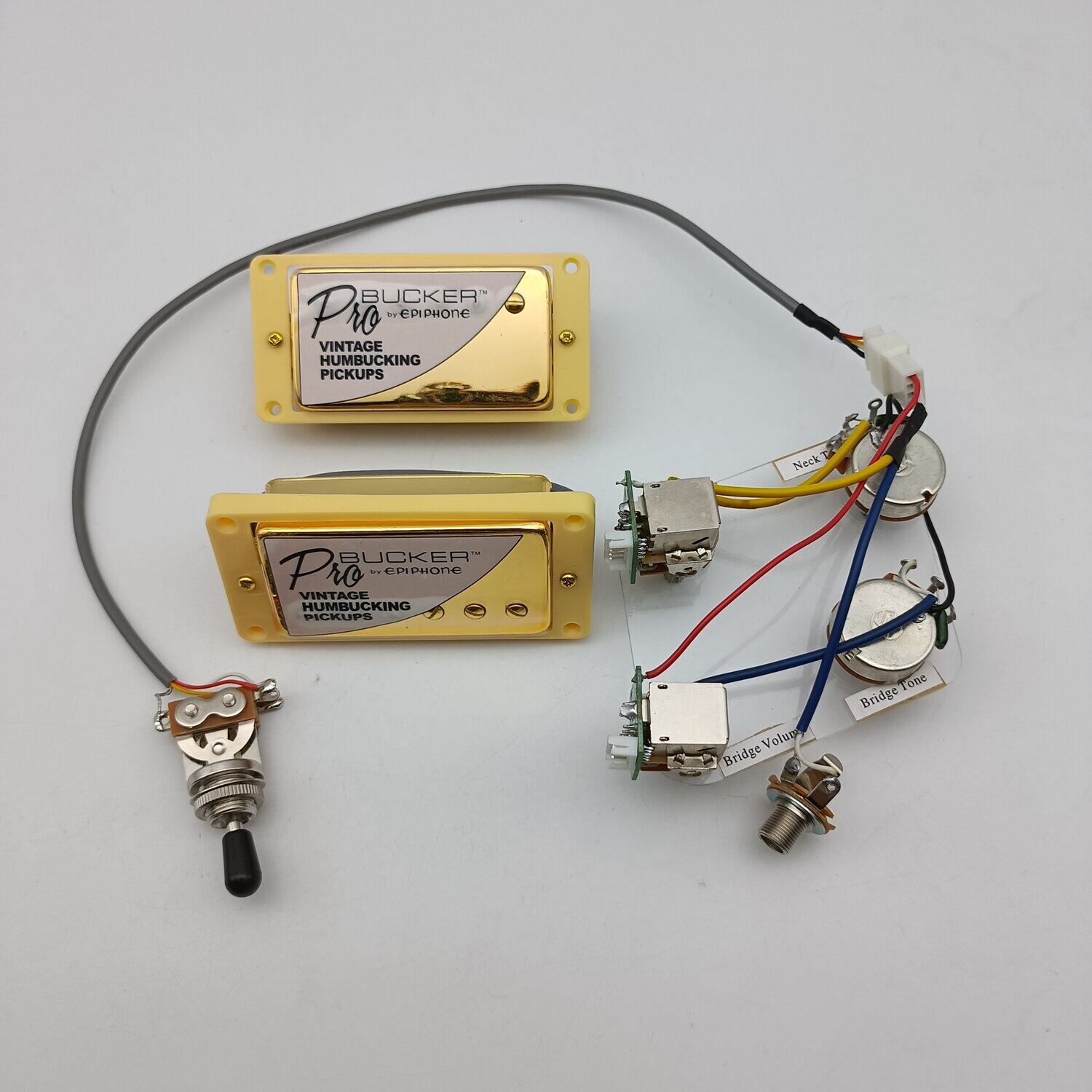 Epiphone Alnico Classic Proゴールド ハーネスセット