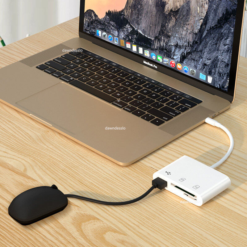 Kebidumei đa chức năng Loại-C Adapter TF SD Đầu đọc thẻ nhớ OTG adpter USB đầu đọc thẻ Loại C