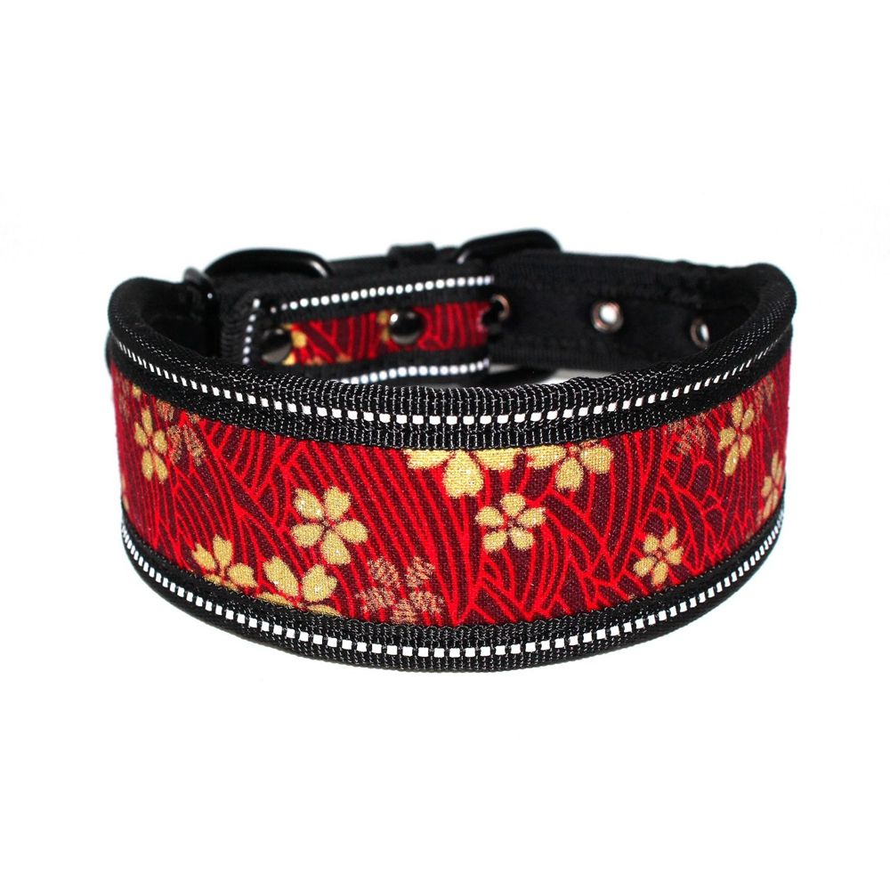PETPARADIS Reflective Pitbull Big Dog for Medium Large Dogs Puppy with Buckle Pet Supplies Dog Collar Dog Chain Dog Leads