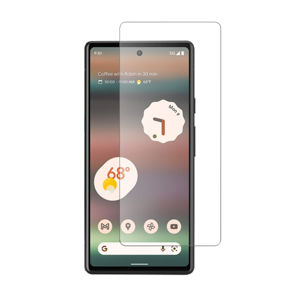 1/3PCS HD Transparent Anti-scratch Anti-drop Anti-fingerprint Tempered Glass Mobile Phone Screen Protector Compatible with Google Pixel 6a Flat Tempered Film